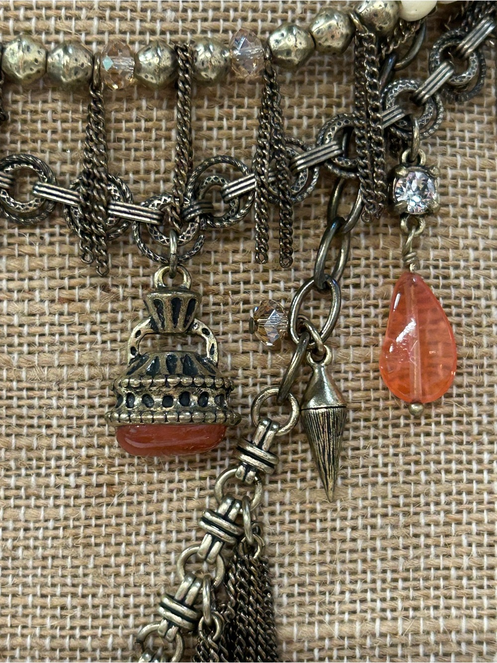 Retired Silpada K&R Bohemian Blossom multi strand convertible necklace. Stunning - Picture 8 of 16